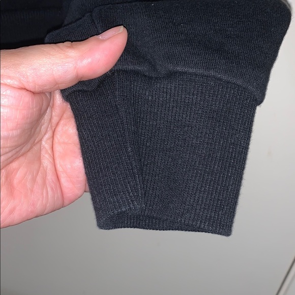 Gently Loved Cotton On Black Hoodie with Pink Graphic - Picture 5 of 9